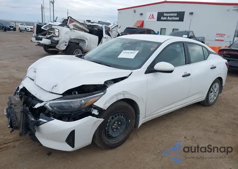 2025 Nissan Sentra S from USA, damaged, VIN 3N1AB8BV2SY323077